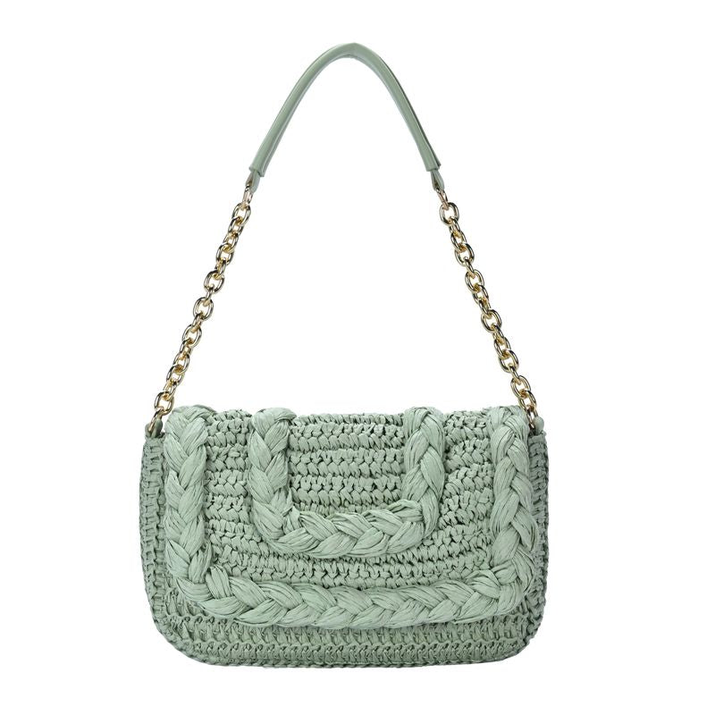 Darya Straw Shoulder Bag
