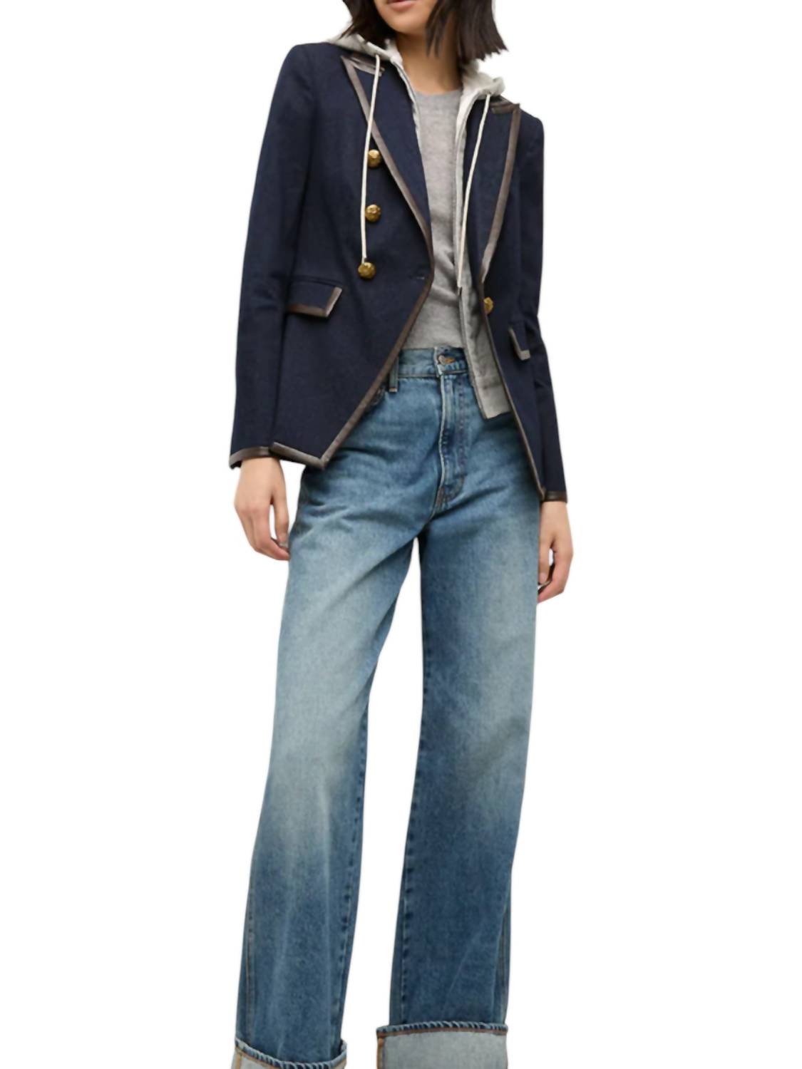 Veronica Beard - Miller Denim Dickey Jacket