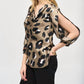 Joseph Ribkoff - Satin Animal Print Top