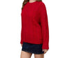Blu Pepper - Crewneck Cable Knit Sweater