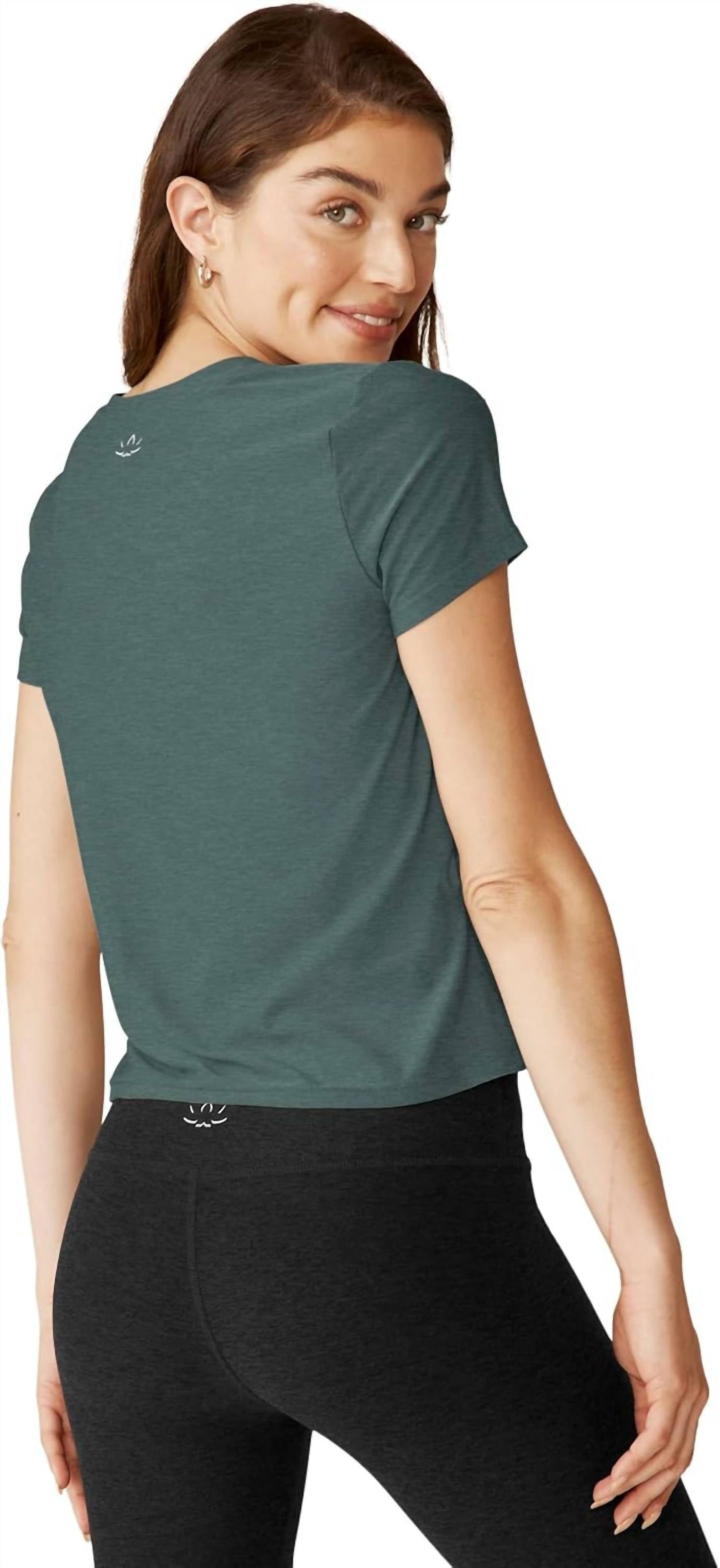 Beyond Yoga - Featherweight for a Spin Tee