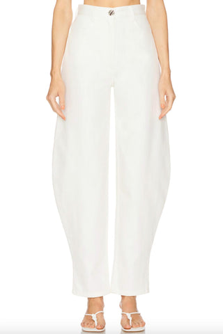 Matthew Bruch - High Waist Barrel Jeans