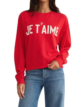 Z Supply - Je T'aime Sweatshirt