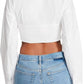 Steve Madden - Stassi Corset Hook & Eye Top