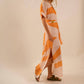 Care Tucker - Beatrice Sunset Swirling Wind Kaftan Dress