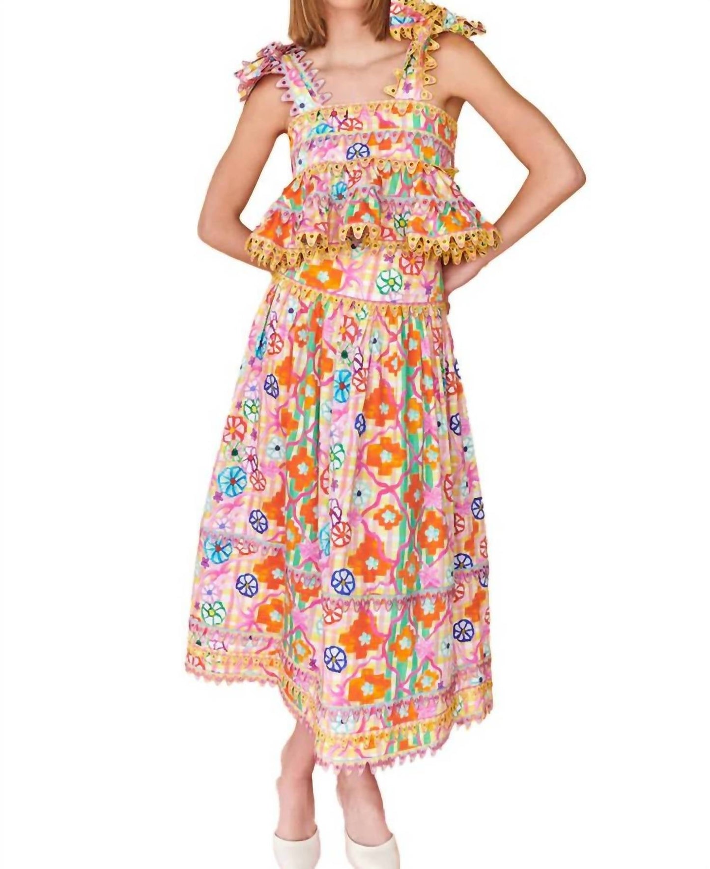 Celia B - Serene Floral Skirt