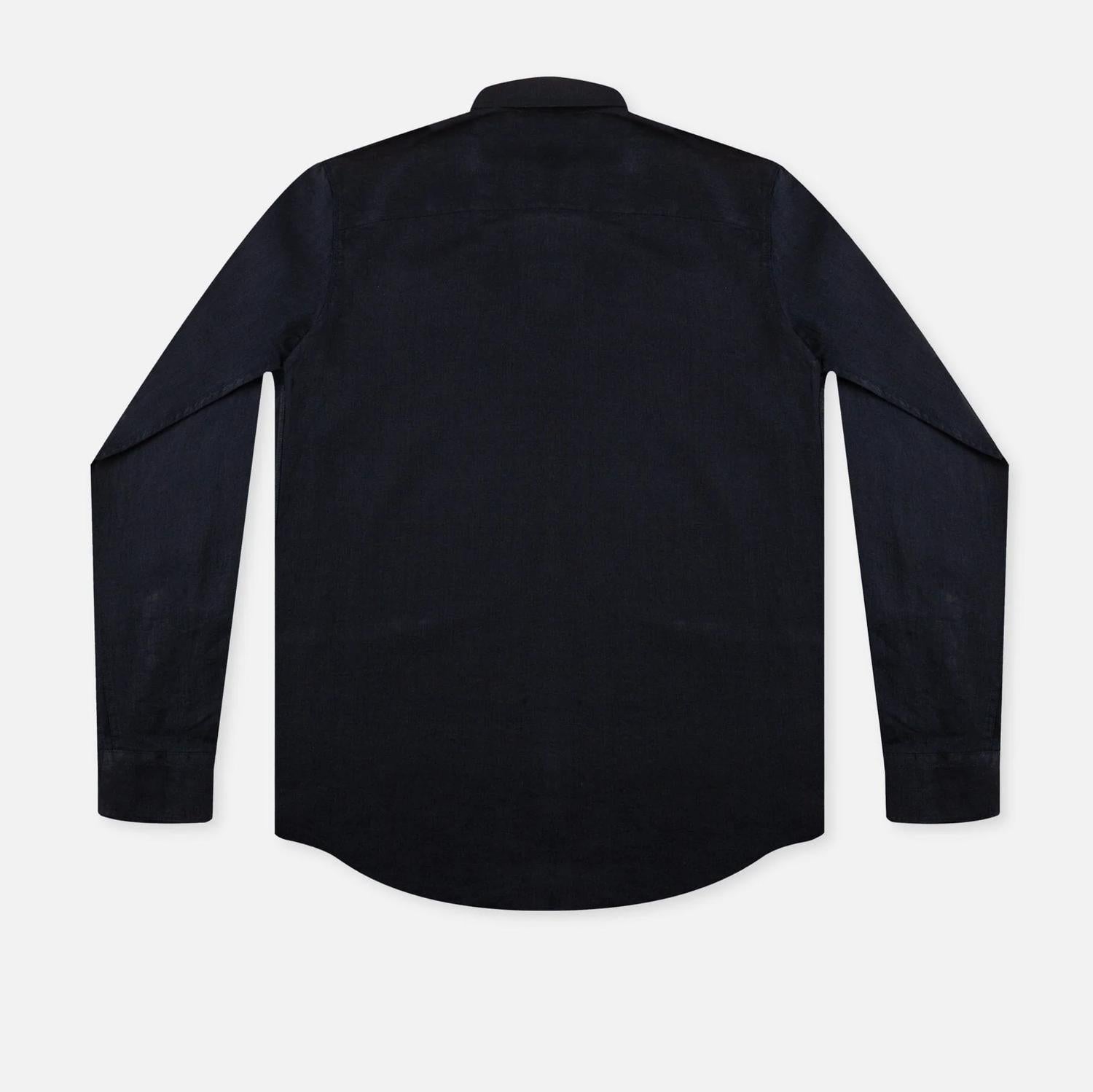 Mackeene - Men's Fabio Linen Button-up Shirt