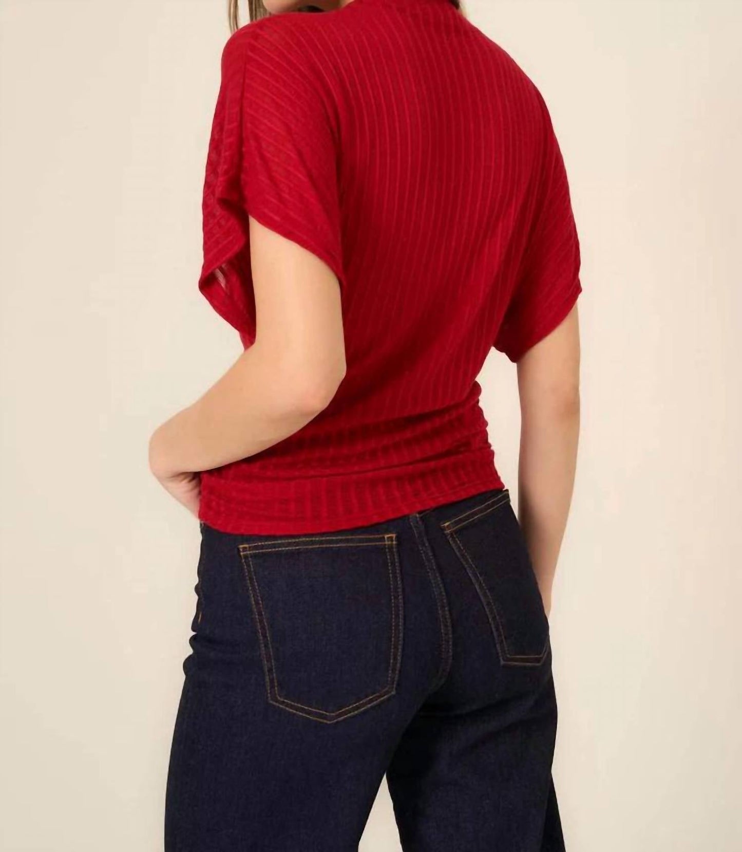 Project Social T - Holly Funnel Neck Dolman Top