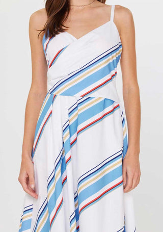 Current Air - Striped Midi Dress