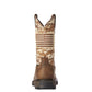 Ariat - Men's Sand Camo Steel-toe Patriot Western & Work Boots