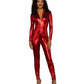 Pizazz Women's Costume Jumpsuit Red Size Large