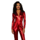 Pizazz Women's Costume Jumpsuit Red Size Large