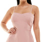 Speechless Junior's Ruffled Hem Dress Pink Size X-Small