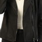 Kut From The Kloth Women's Black Moto Jacket Faux Suede Size X-Large