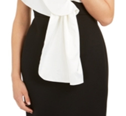 Adrianna Papell Women's Pull Thru Shawl White Size Regular