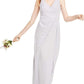 Adrianna Papell Women's Bridal Dress Gray Gray Size 6
