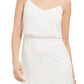 Adrianna Women's Papell Embellished Blouson Gown White Size 8