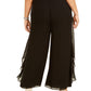 Adrianna Papell Women's Chiffon Dress Pants Black Size 20