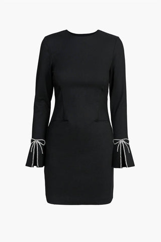 Adelyn Rae - Carmelia Rhinestone Cuff Mini Dress