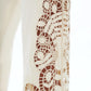 Bayeas - Embroidered High Rise Wide Leg Pants