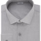 Kenneth Cole Reaction Men's Slim Fit Flex Collar Dress Shirt Gray Size 16.5X34X35