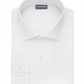 Kenneth Cole Reaction Men's Slim Fit Techni Cole Flex Collar Solid Dress Shirt White Size 15.5
