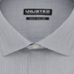 Kenneth Cole Men's Slim Fit Stripe Dress Shirt Gray Size 18X18.5