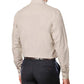 Kenneth Cole Men's Slim Fit Solid Dress Shirt Brown Size 2XL