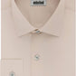 Kenneth Cole Men's Regular Fit Solid Dress Shirt Beige Size 14.5X32-33-S