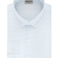 Kenneth Cole Men's Printed Collared Slim Fit Dress Shirt Blue Size 36-37