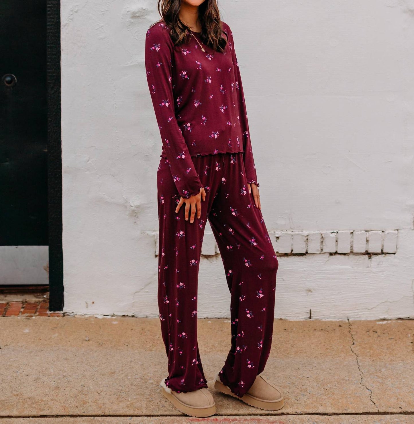 Z Supply - Bella Ditsy Long Sleeve Top