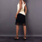 Burberry - Silk Satin & Lace Sleeveless Dress
