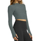 Beyond Yoga - Featherweight Moving On Cropped Pullover