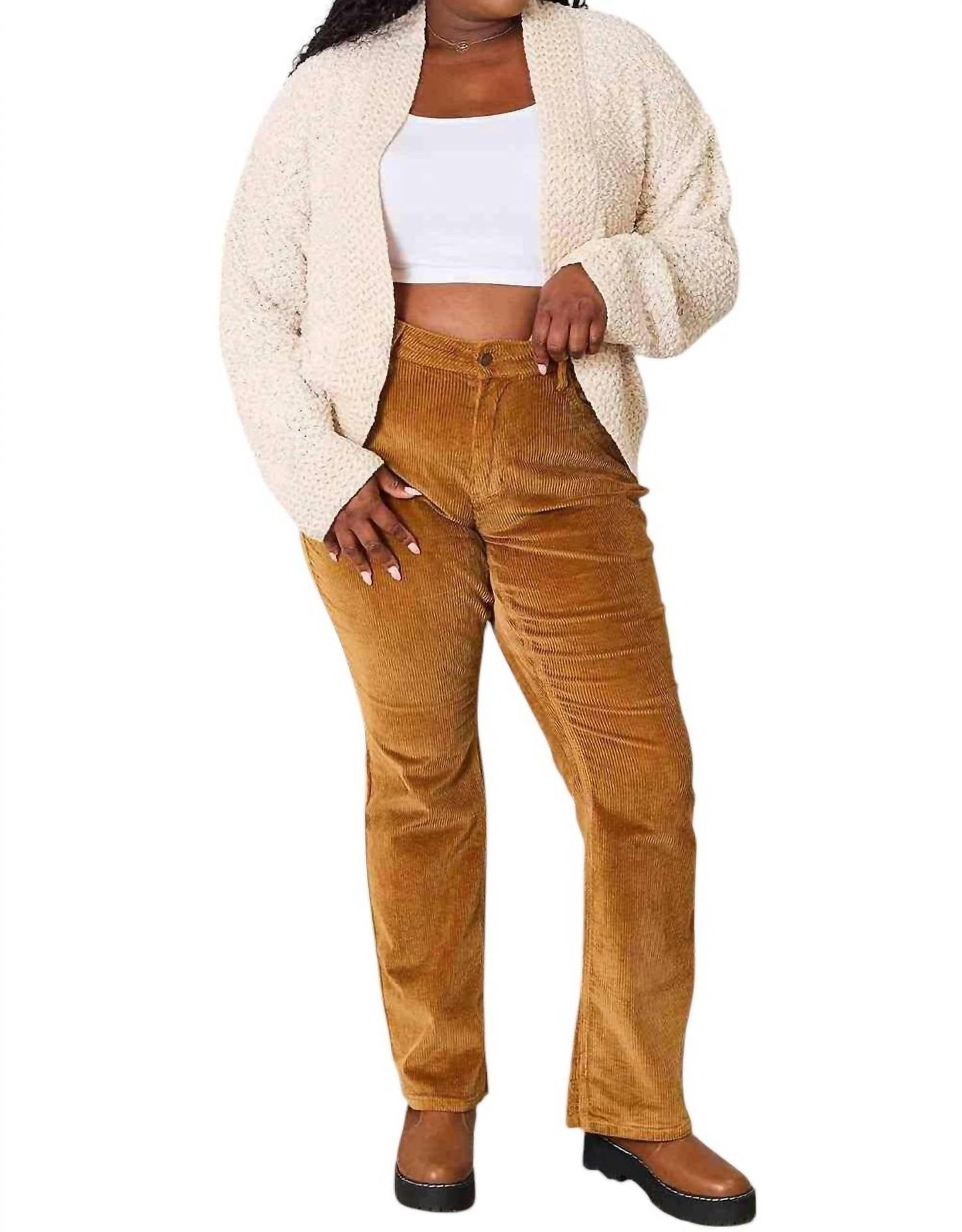 Double Take - Luxurious Knit Open Front Cardigan