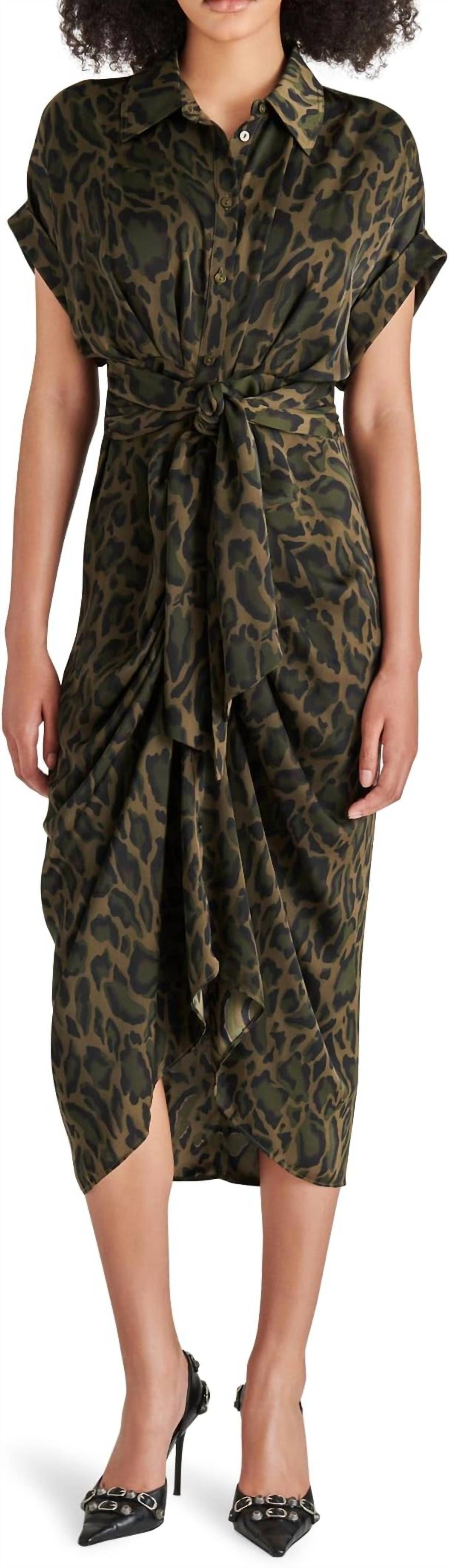 Steve Madden - Printed Tori Midi Dress