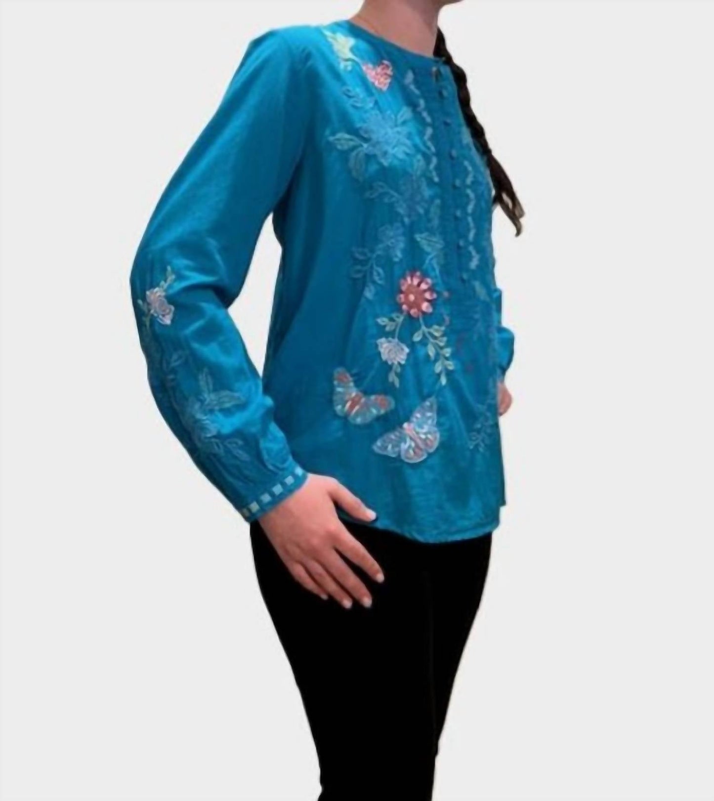 Johnny Was - FIELD HENLEY BLOUSE