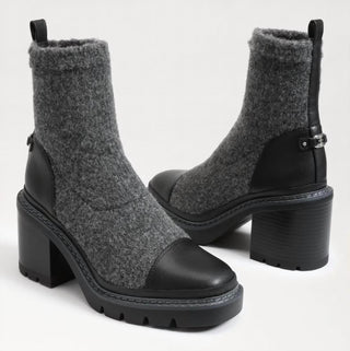 Sam Edelman - Women's Rozanna Knit Fashion Pull On Ankle Boots