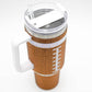 White Label - Bling Football Tumbler