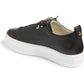 Paul Green Women's Faye Sneaker Black Size 8 M