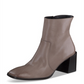 Paul Green Women's Olivia Square Toe Block Heel Booties Brown Size 9 M