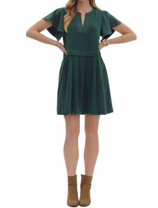 Entro - Flutter Sleeve Mini Dress