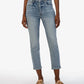 Kut From The Kloth - Elizabeth High Rise Crop Straight Leg Jeans