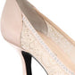 Caparros Women's Quillian Lace Pumps Brown Size 8 M