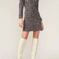 Adelyn Rae - Dawn Tweed Dress