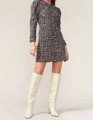 Adelyn Rae - Dawn Tweed Dress