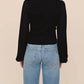 Bella Dahl - Collared V-neck Long Sleeves Top