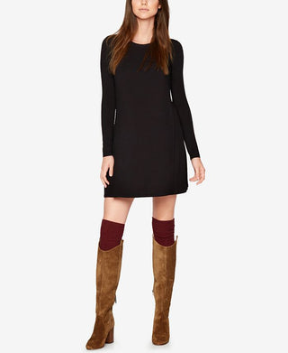 BCBGMAXAZRI Women's Maternity Jersey A Line Dress Black Size X-Small