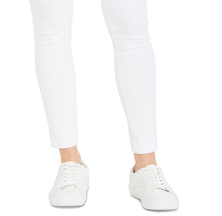 Motherhood Maternity Women's The Maia Secret Fit Belly Skinny Ankle Pants White Size Medium