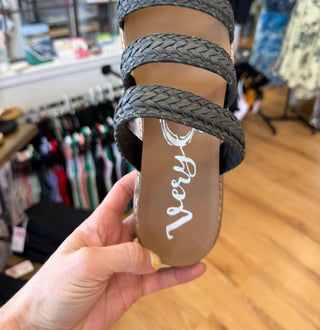 Very G - Women's Alba 3-strap Braided Sandal