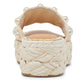 Dolce Vita - Women's Caper Raffia Platform Slide Sandal